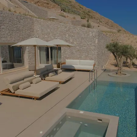 Vouno Santorini Private Willa Pýrgos