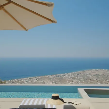 Willa Vouno Santorini Private Pýrgos